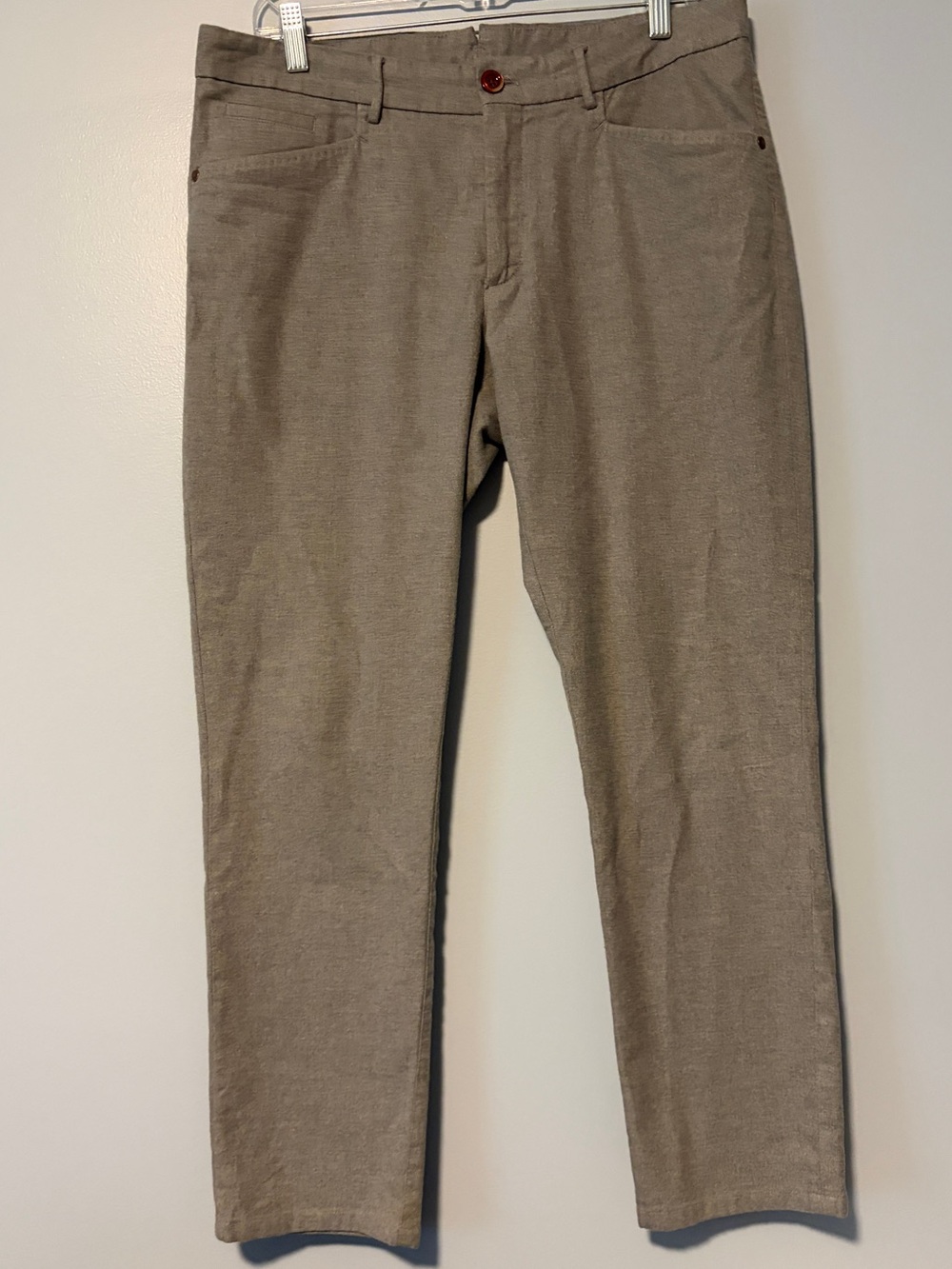 Massimo Dutti Casual Chinos in Taupe